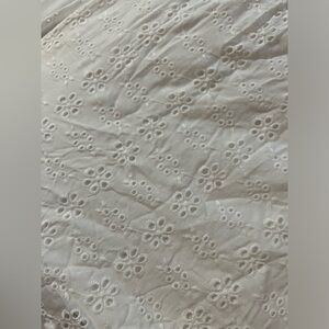 White Princess Polly mini dress. Beautiful flower detail. Never worn!